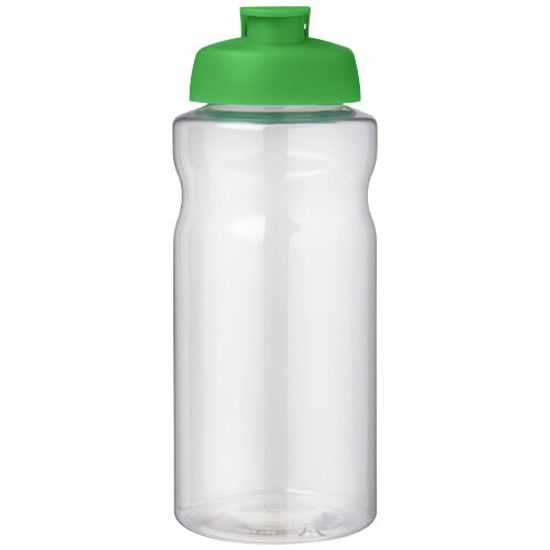 Спортивная бутылка H2O Active® Big Base объемом 1 л с откидывающейся крышкой