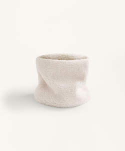 Oysho Снуд из искусственной овчины, экрю