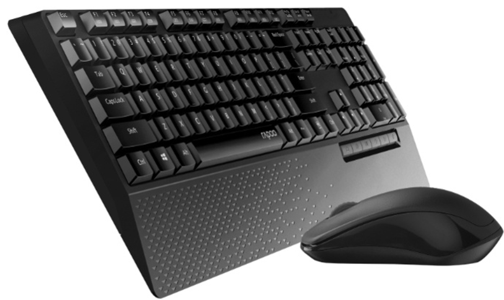 Клавиатура Rapoo X1960 черный + мышь