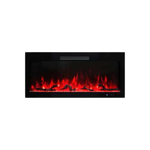 Электроочаг RealFlame Diamond 42, с муляжом дров и кристаллами