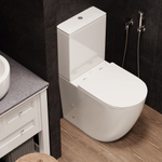 Унитаз BELLA напольный безободковый высокий Ceruttispa CT8709 (620х385х920)