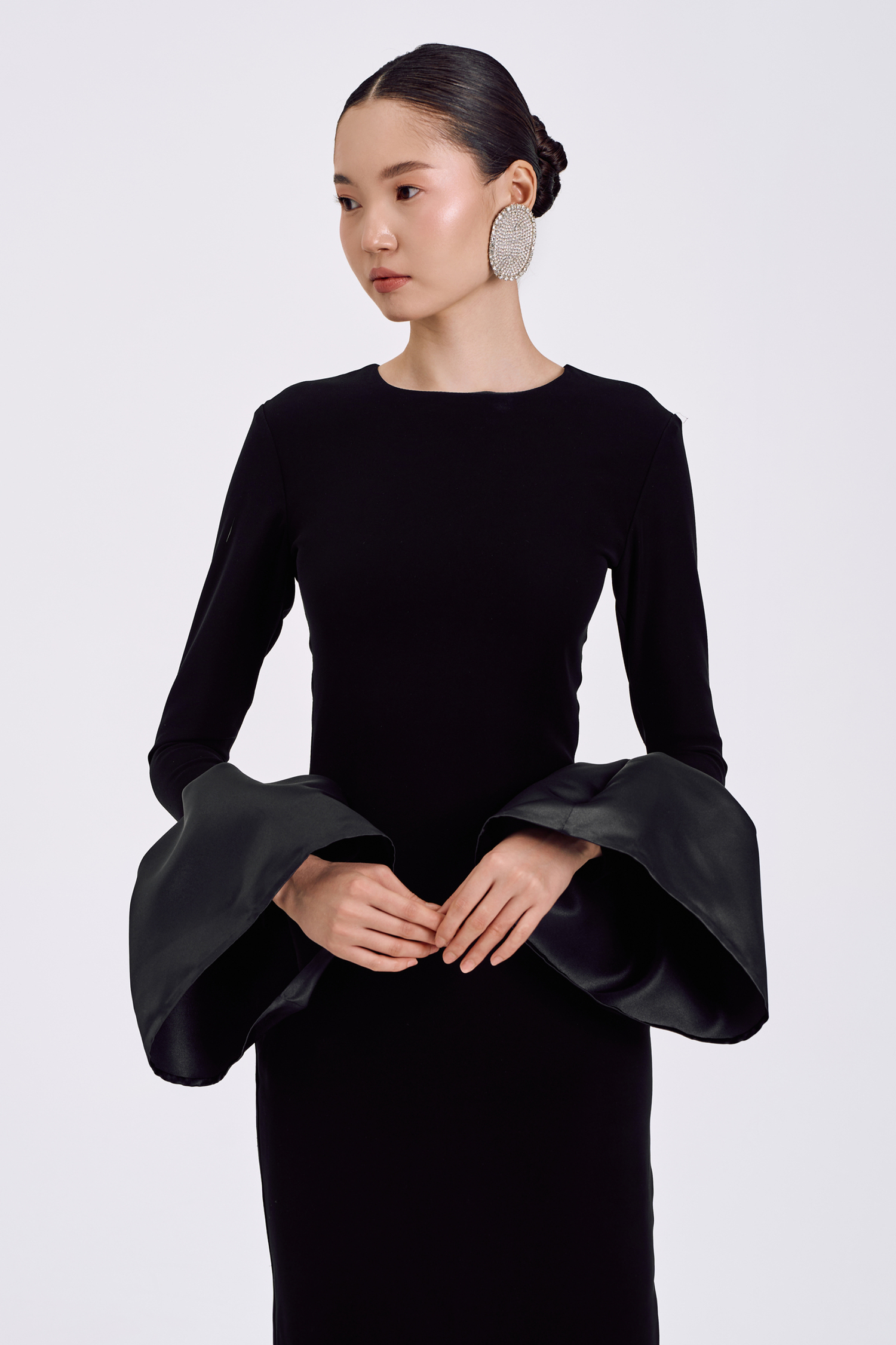 платье Колокольчик черное