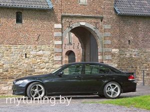 Накладки на пороги для BMW 7