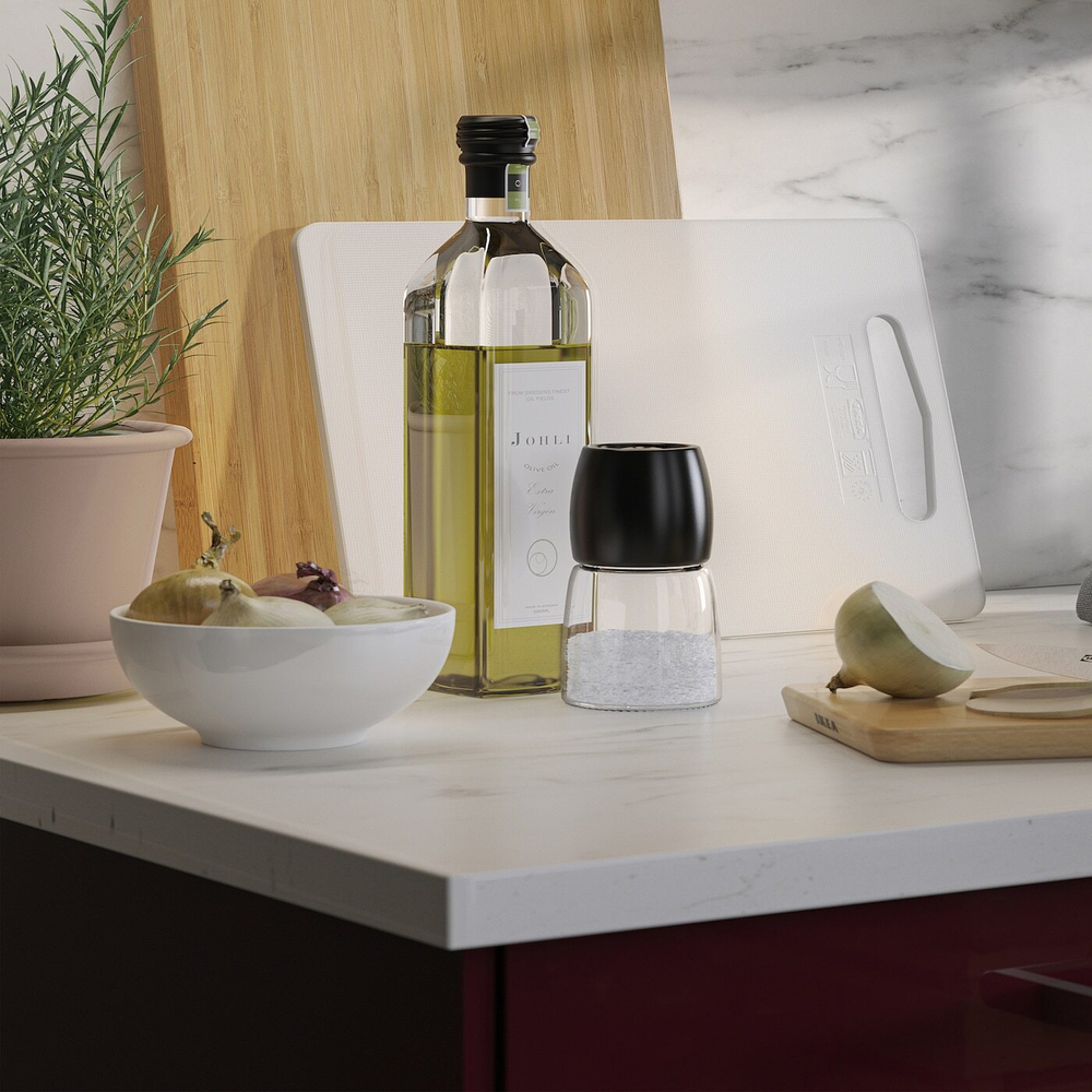 IKEA 365+ Миска, закругленные бока, белая, 13 см
