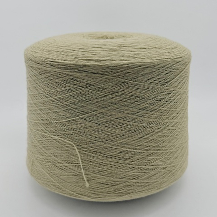 Пряжа Lanecardate Canberra 1/15.5 (100% мериносовая шерсть кардная) 1550 м/100гр, бежевый хаки