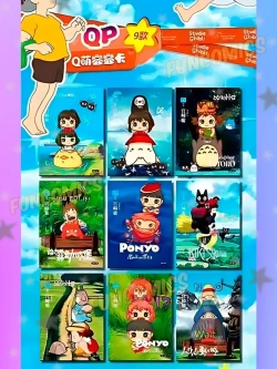 Карточки аниме Хаяо Миядзаки Studio Ghibli (суприм)