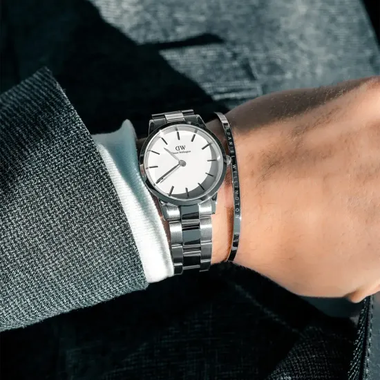 Наручные часы с браслетом Daniel Wellington (часы DW00100203 + браслет DW00400008)