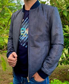 Куртка из кожи питона JT-42