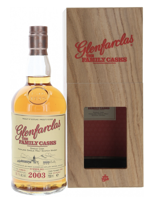 Виски Glenfarclas 2003 Family Casks, 0.7 л.