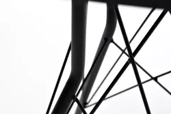 "Конте" интерьерный стол из HPL круглый Ø70см, цвет "серый гранит"