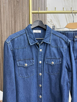 Джинсовый костюм Brunello Cucinelli