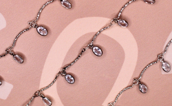 Цепь овал подвески 5х7 мм