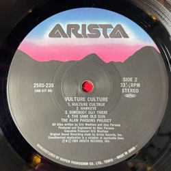 Винтажная виниловая пластинка LP The Alan Parsons Project Vulture Culture (Japan 1985) (Obi) Somebody Out There