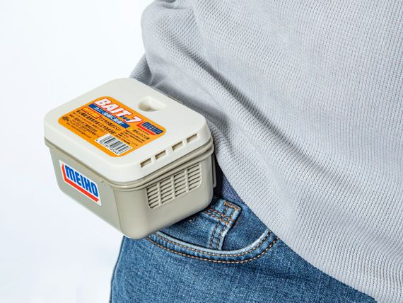 Коробка рыболовная для наживки с крышкой Meiho BAIT 7 115х95х66
