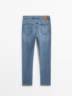 Massimo Dutti Зауженные джинсы, индиго