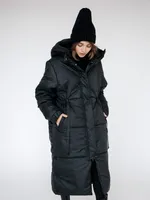 Пуховик ko-ko-ko зимний женский черный