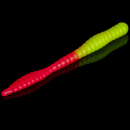 SOOREX PRO bait SOOREX WORM 80mm 302 Chartreuse/Fuchsia Cheese 6pcs