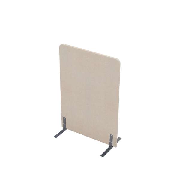 011.МПО.8012 Акустическая мобильная перегородка на стационарных опорах (800*450*1200)
