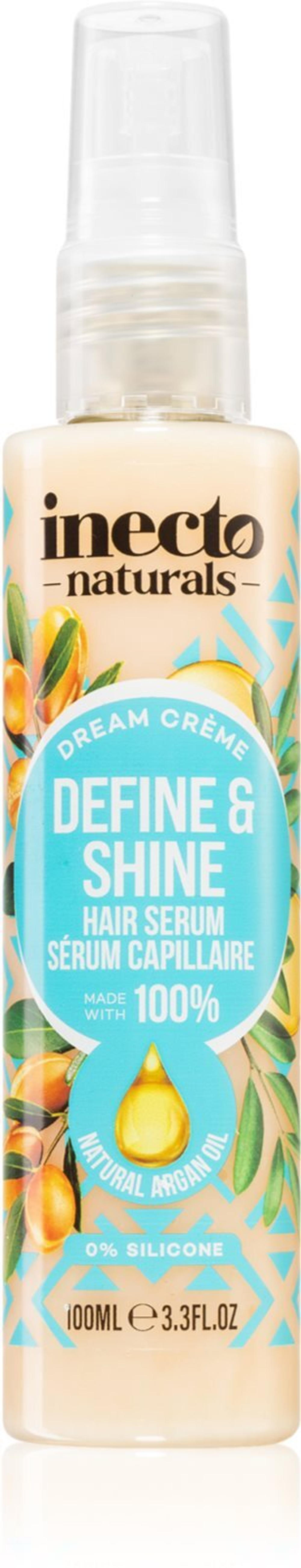 Inecto Dream Creme Define & Shine - сыворотка для волос с аргановым маслом /   100  ml  / GTIN 5012008738309