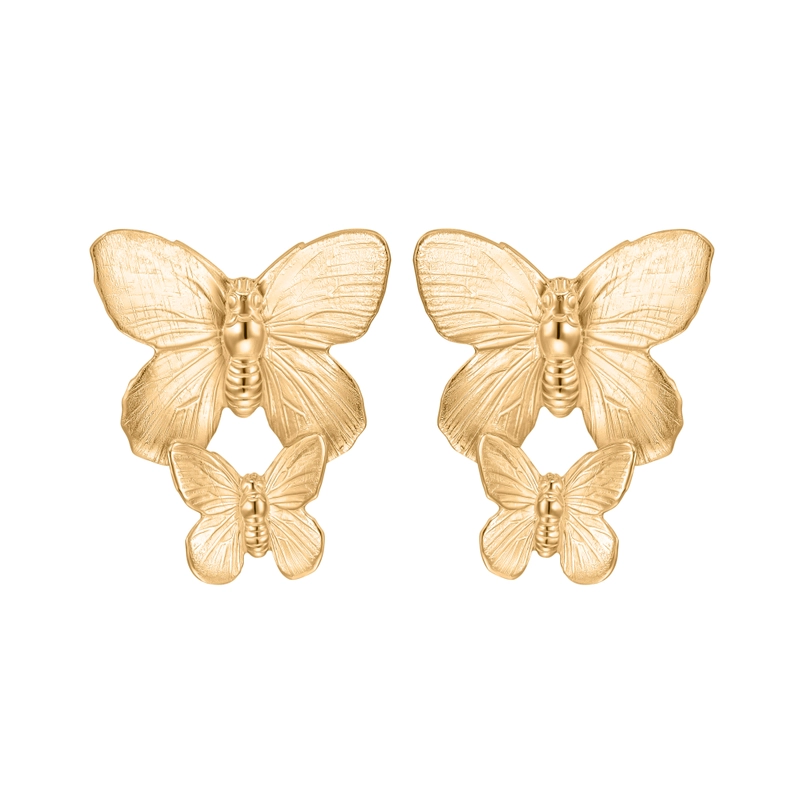 Серьги Твои Крылья – Золото