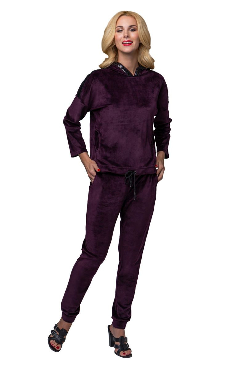 Спортивный костюм на кулиске (Размер: XL) (Цвет: серый)