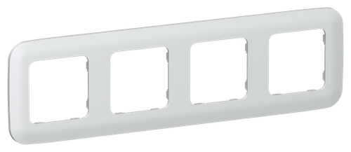 FLITE Рамка 4-местная РУ-4-А-ФлЖ жемчуг IEK