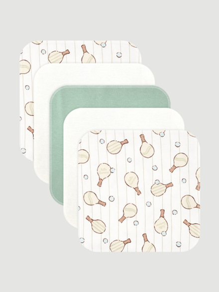 Набор платочков-слюнявчиков Mjölk Ping Pong