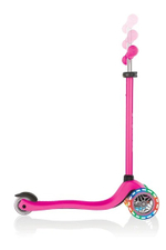 Самокат Globber Primo Lights розовый