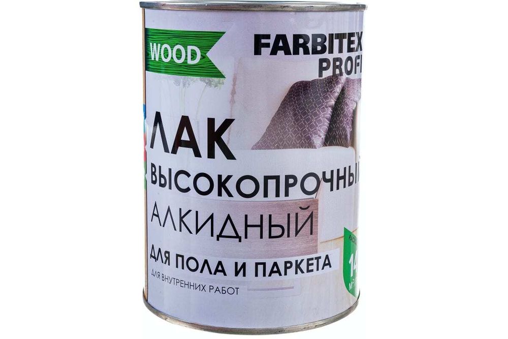 ЛАК АЛКИДНЫЙ FARBITEX PFORI WOOD ДЛЯ ПОЛА И ПАРКЕТА 0,9Л