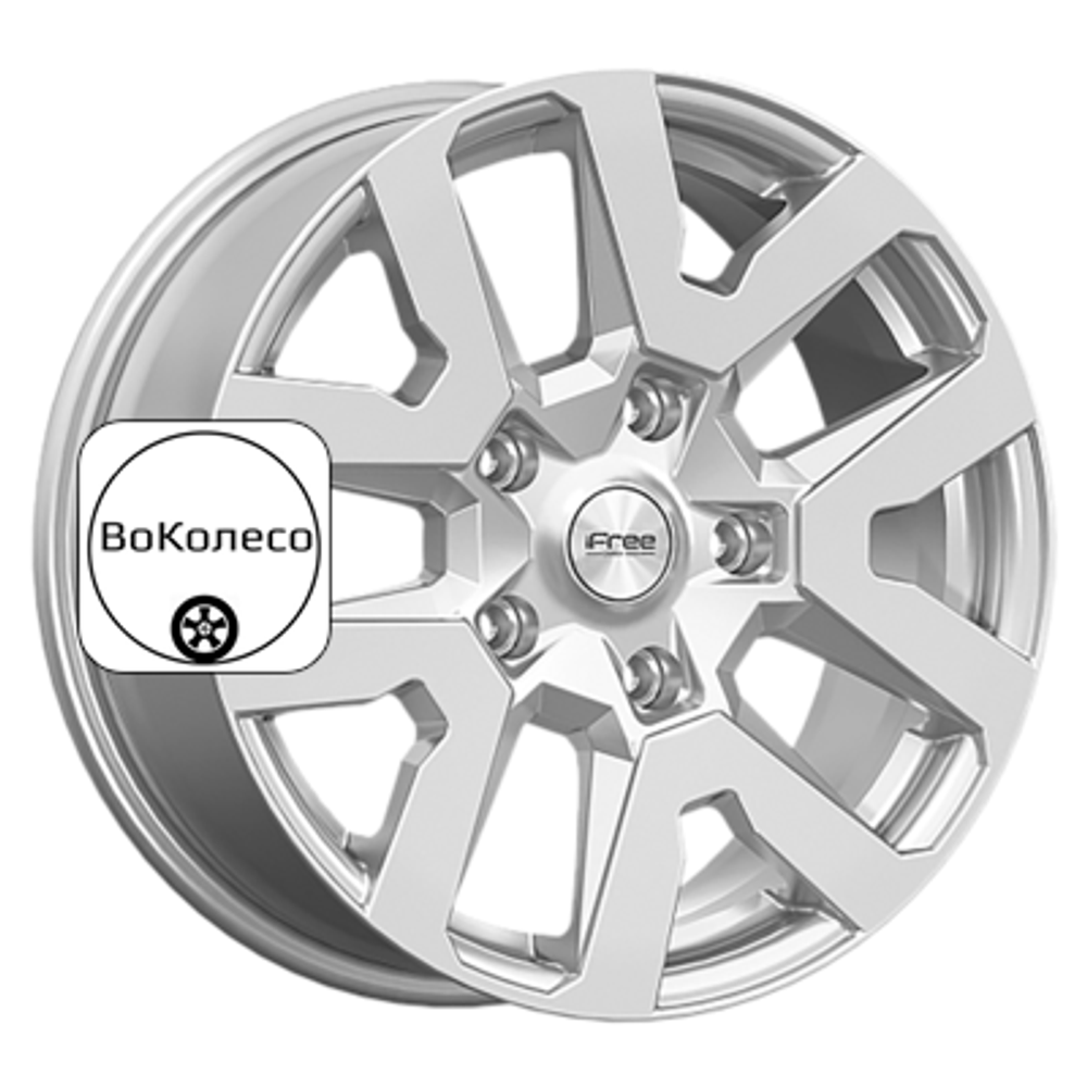 7x17/5x139,7 ET40 D98 Трикстер (Niva) (КС1170) Сильвер iFree Original