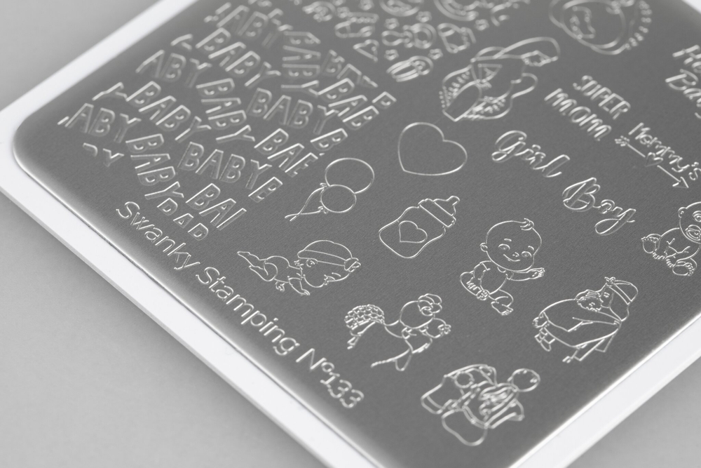 Swanky Stamping Пластина для стемпинга 133.
