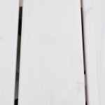 Стол обеденный, 210х103х73, Осло, садовый стол, из массива дерева, белый, Dipriz