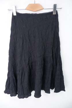 Юбка черная красивая 38 размер