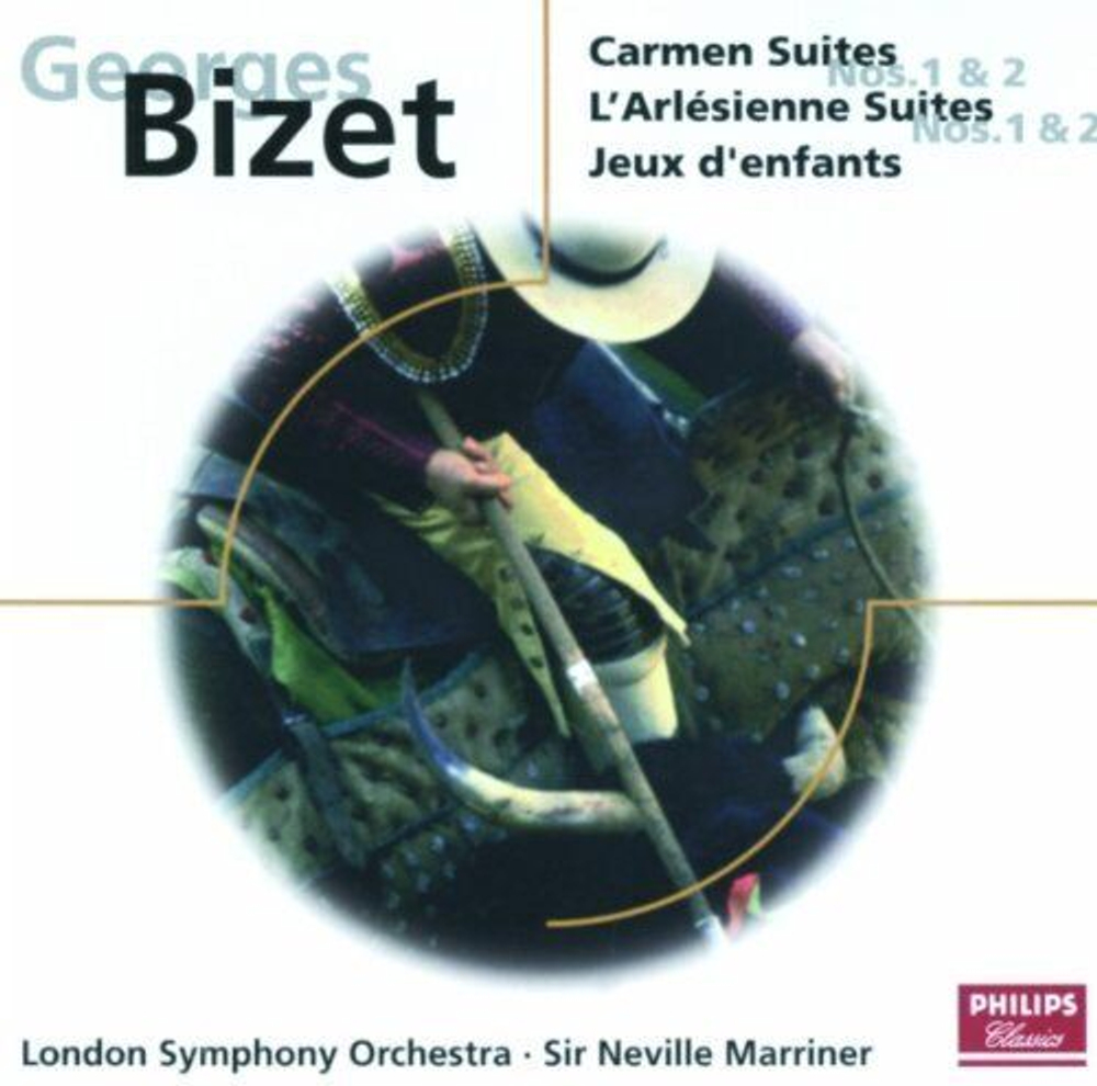Bernard Haitink, Sir Neville Marriner, The London Symphony Orchestra, Royal Concertgebouw Orchestra Amsterdam / Georges Bizet: Carmen Suites, L'Arlesienne Suites, Jeux d'enfants (CD)