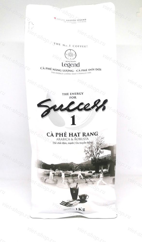 Кофе в зернах Trung Nguyen Success №1, 1 кг.