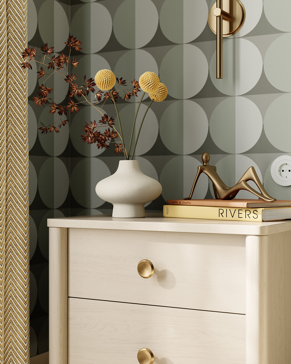 Прикроватная тумба BERGEN BG001