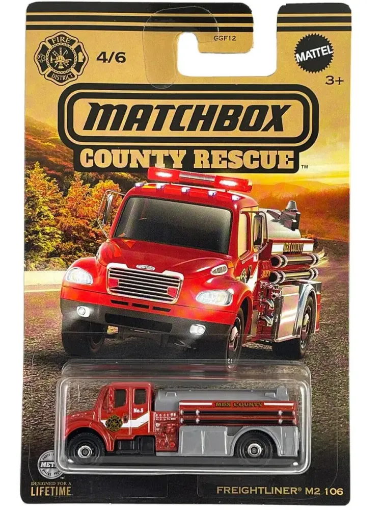 Машинка Хот Вилс Matchbox Freightliner M2 106 GGF12 HVR92