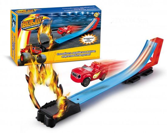 Игровой набор "Вспыш и чудо-машинки" Огненное кольцо