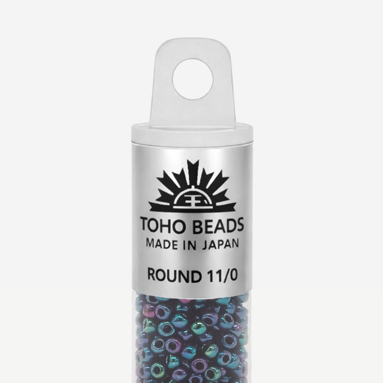 Японский бисер TOHO Round 11/0 (№505), металлизированный, непрозрачный глянцевый