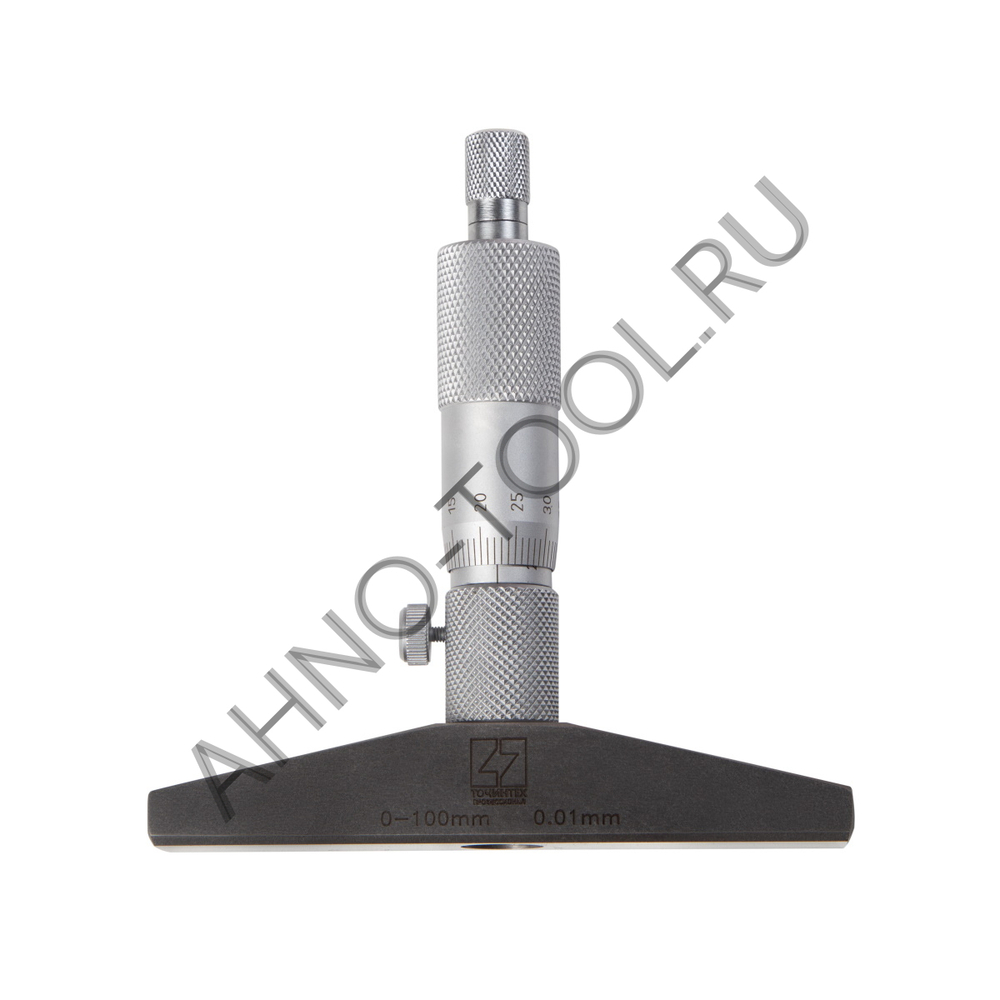 Глубиномер микрометрический ГМ-100-0.01 ГОСТ 7470-92 ТОЧИНТЕХ-Профессионал