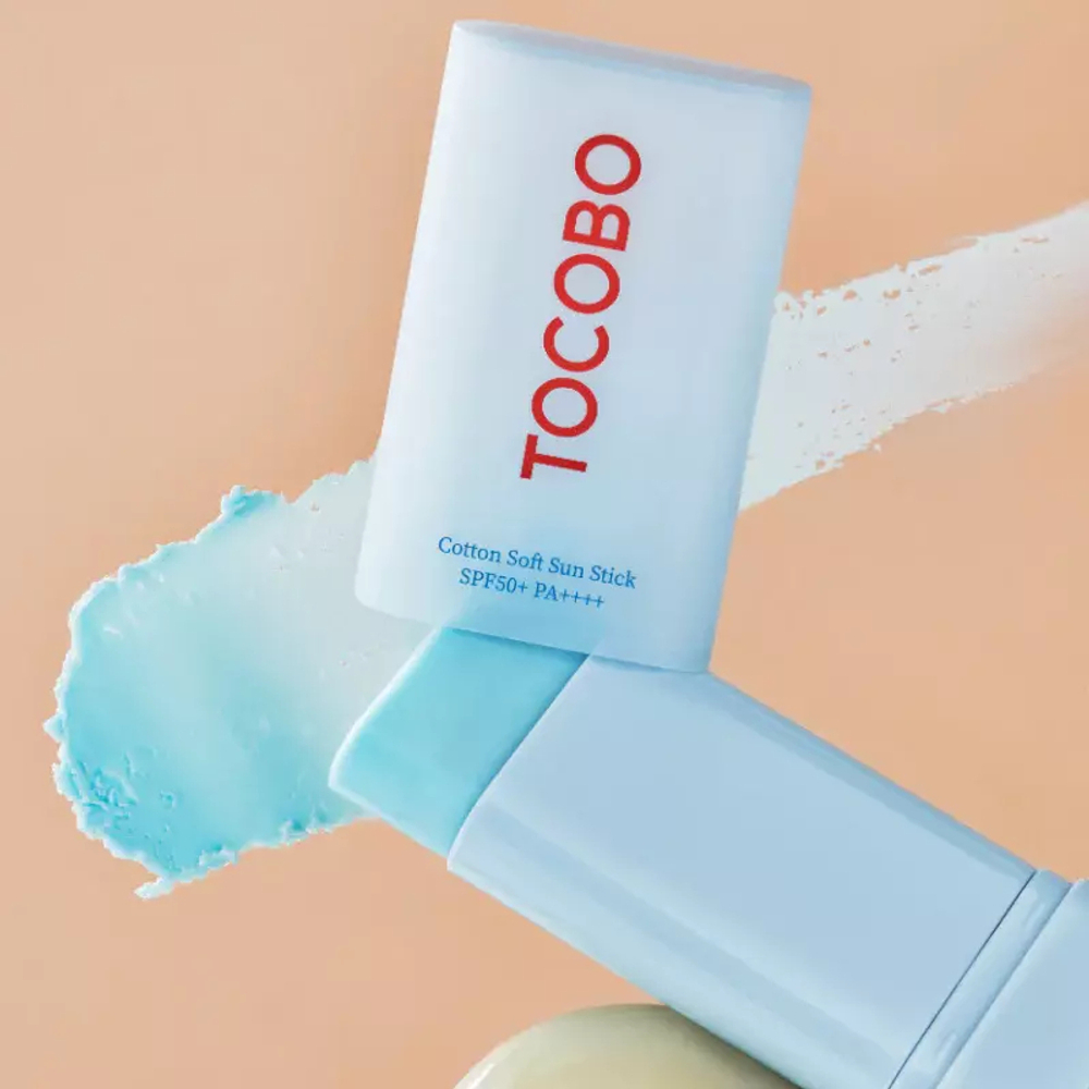 Tocobo Cotton Soft Sun Stick SPF Себорегулирующий солнцезащитный стик