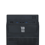 Корпус BaseTech M3408, Без БП, mATX, чёрный, 2xUSB3 (BT-M3408-B)