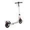 Складной двухколёсный самокат Micar Storm Pro 200 мм с двумя амортизаторами и ручным дисковым тормозом, белый