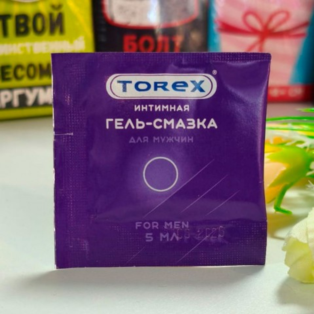 Гель-Смазка TOREX FOR MEN, саше, 5 мл