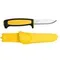 Нож Morakniv Basic 511 2020 Edition углеродистая сталь, пласт. ручка (черная) жел. вставка, 13710
