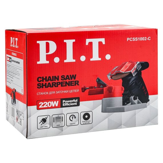 Станок P.I.T. для заточки цепи PCSS1002-C (220Вт, 7500об/мин, 100х10х3,2мм) купить в Москве и Московской области по низкой цене с доставкой по России — (5) Станок P.I.T. для заточки цепи PCSS1002-C (220Вт, 7500об/мин, 100х10х3,2мм) — (5)