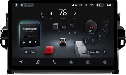 Магнитола для Toyota Fortuner 2015-2022 - Teyes CC4-PRO монитор 13" 2K QLED на Android 13, Snapdragon 778G, 8+128, AI, CarPlay, DSP, 4G SIM-слот