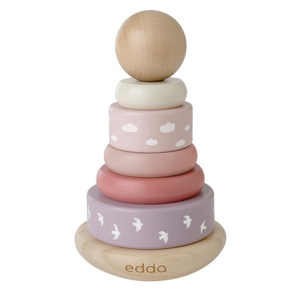 Пирамидка edda, Птички