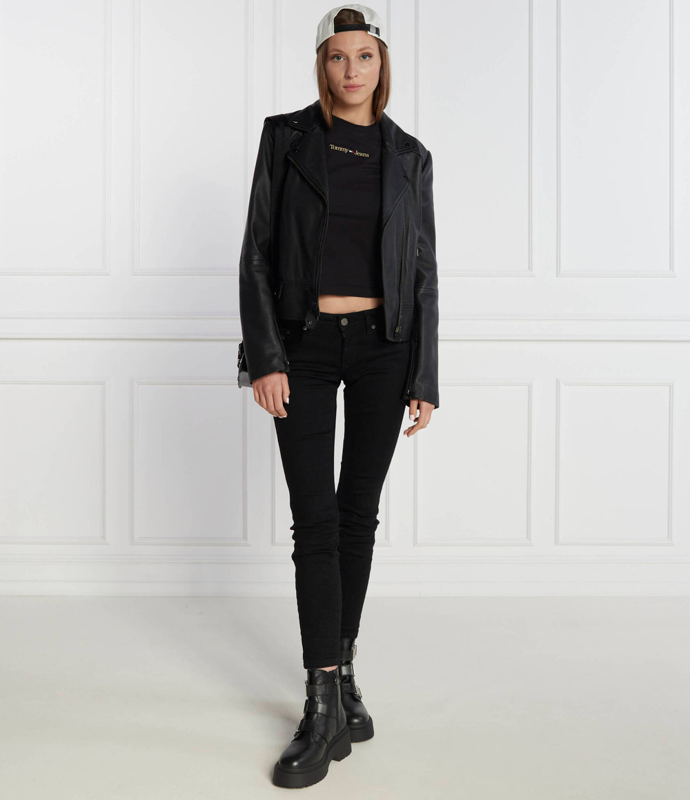 Блузка Tommy Jeans - черный(DW0DW16439)