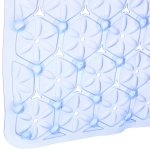 Коврик в ванну 67х37"Эллада» синий